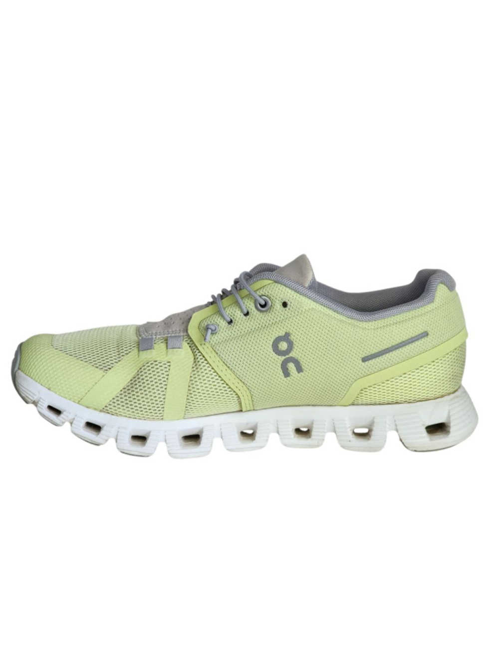 On Cloud 5 Women's Light Green Gray Athletic Running Shoes Sneakers 8 - Picture 5 of 9